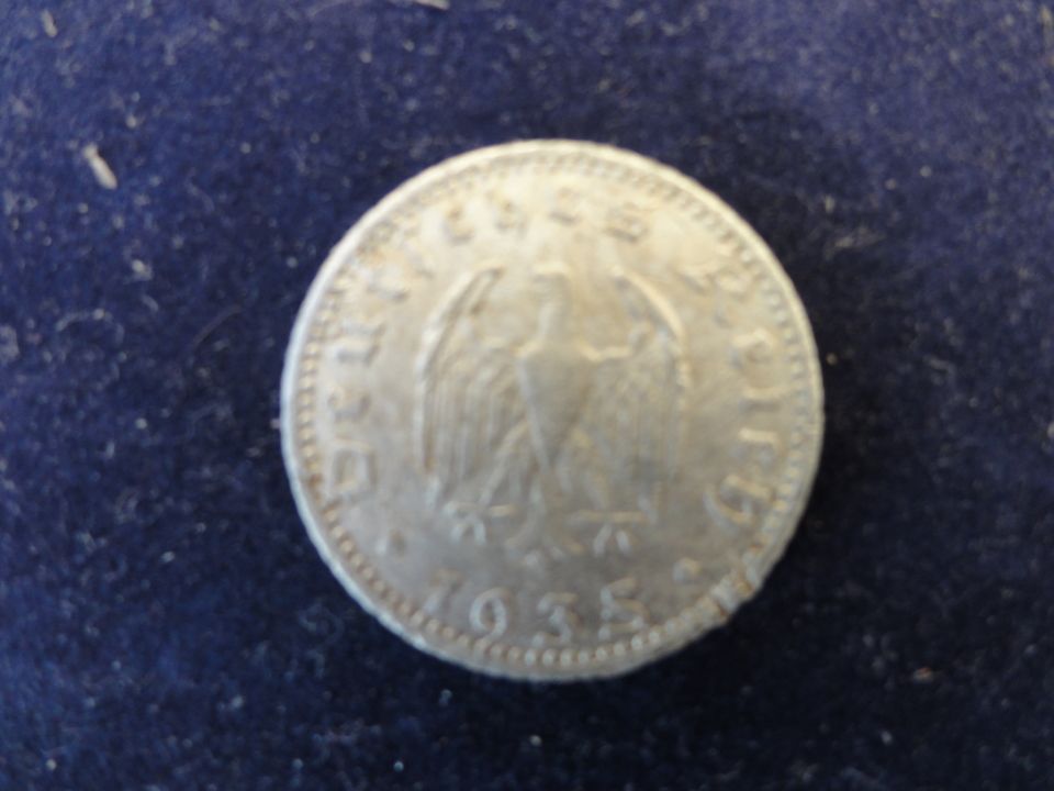 Allemagne,50 Reichpfennig,1935
