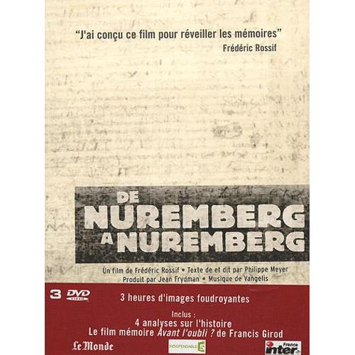 De Nuremberg À Nuremberg