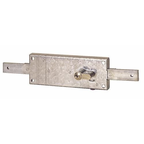 Serrure en applique pour rideau métallique - cylindre européen - 7517N VACHETTE