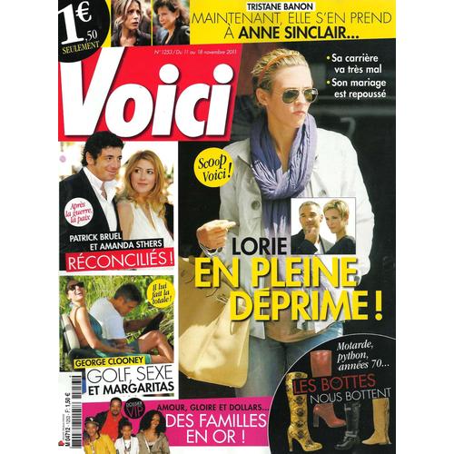 Voici 01253 Lorie, Patrick Bruel & Amanda Sthers, Anne Sinclair & Tristane Banon