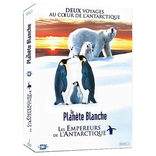 La Planète Blanche + Les Empereurs De L'antarctique - Pack