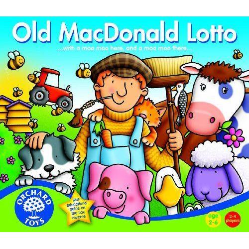 Orchard Toys - Jeu De Loto Old Macdonald - Langue: Anglais Import Grande Bretagne