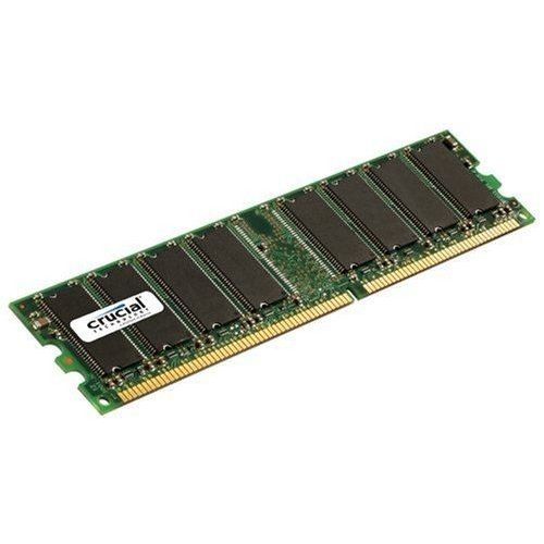 CRUCIAL - CT12864Z40B - MÉMOIRE RAM - 1 GO - DDR - 400 MHZ (PC3200) - CL3 - UNBUFFERED UDIMM 184PIN