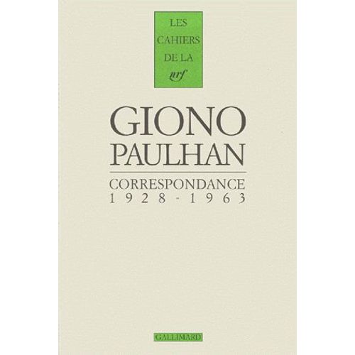 Correspondance 1928-1963