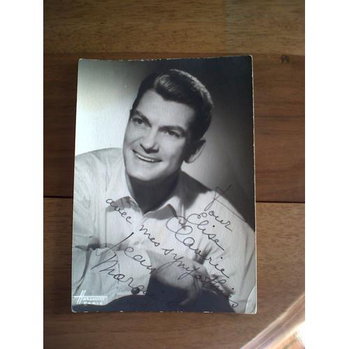 Photo Dédicacée Jean Marais