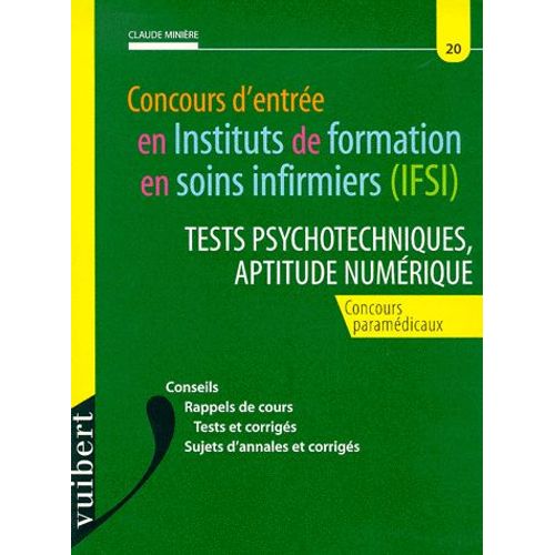Concours D'entrée En Ifsi - Tests Psychotechniques, Aptitude Numérique