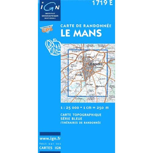 Le Mans - 1/25 000