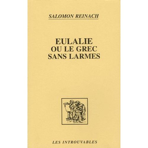Eulalie Ou Le Grec Sans Larmes