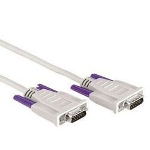 MCL - Câble VGA HD15  mâle / mâle (blindage par feuillard) - 2m