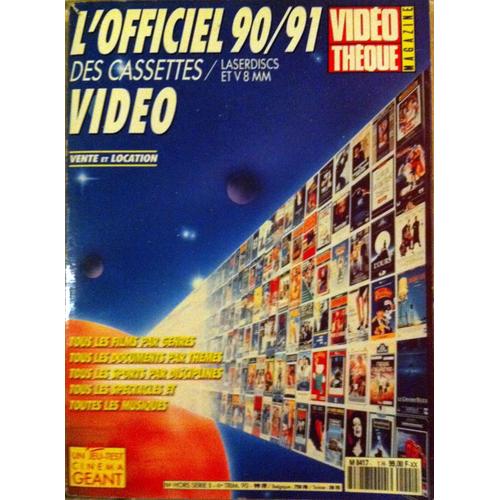 L'officiel 90/91 Des Cassettes Videos Hors-Série N° 1h