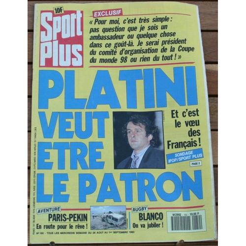 Sport Plus N° 150 - 26 Aout Au 01 Septembre 1992