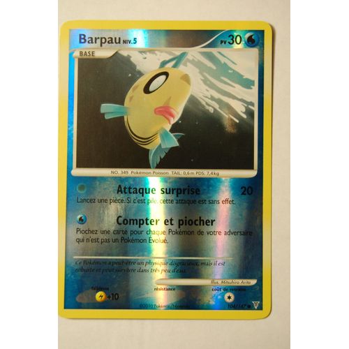 Pokemon Barpau Reverse - 104/147
