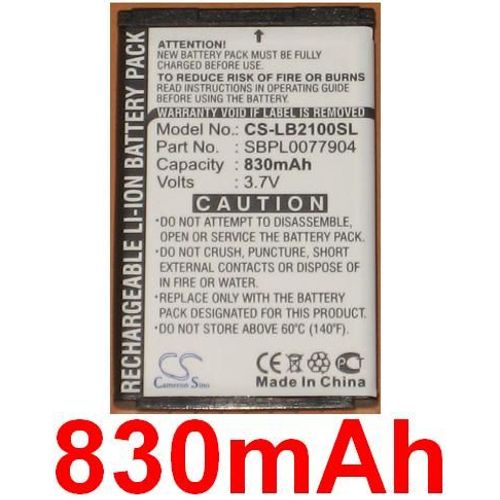 Batterie Lithium Pour Lg B2000