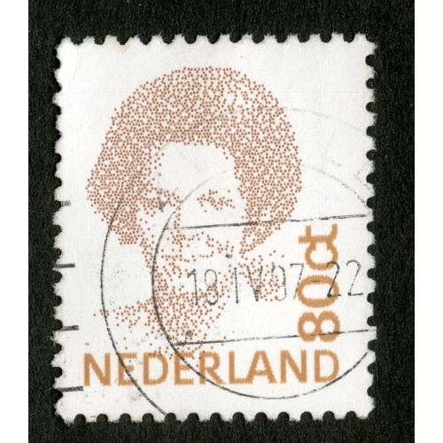 Timbre Oblitéré Nederland, 80 Ct