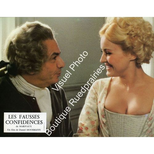 Les Fausses Confidences : Jeu De Photos D'exploitation Cinématographique - Format 21x27 Cm - De Daniel Moosmann Avec Brigitte Fossey, Jean-Pierre Bouvier, Fanny Cottençon - 1984