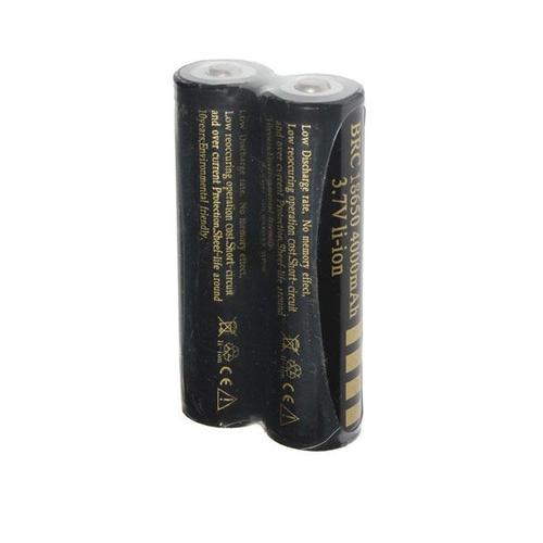 UltraFire 18650 batterie Rechargeable (2 pièces, 4000 mAh)