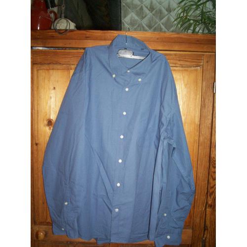 Chemise Bleue Gris