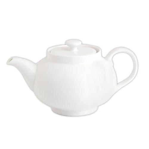 Quid - 7104033 - Coffee  Tea - Théière - 80 Cl - Porcelaine White Tea