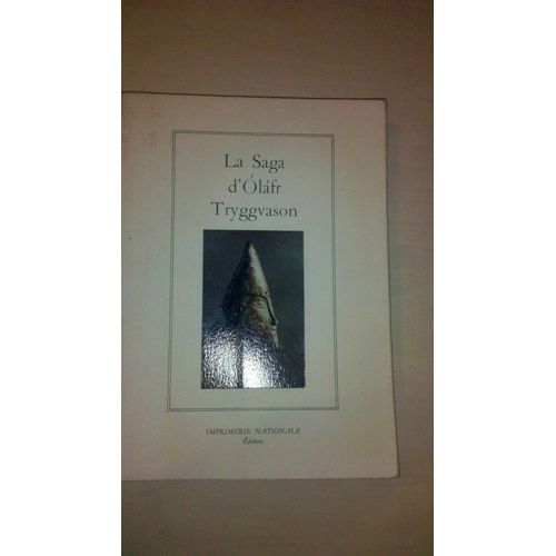La Saga D'olàfr Tryggvason