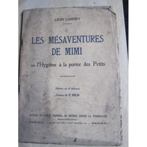 Léon Lambry. Les Mésaventures De Mimi Ou L'hygiène À La Portée Des Petits. Dessins De Bild