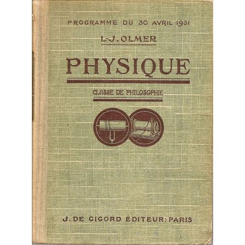 Physique - Classe De Philosophie