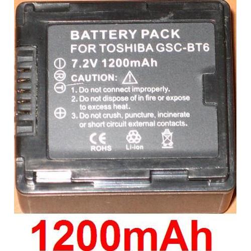 Batterie BT-7 pour TOSHIBA Gigashot GSC-A100F, Gigashot GSC-A40F, Gigashot GSC-K40H, Gigashot GSC-K80H