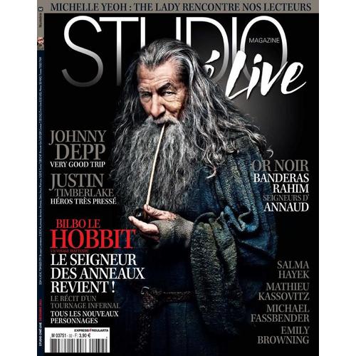 Studio Ciné Live N°32: Bilbo Le Hobbit, Johnny Depp, Justin Timberlake, Or Noir, ...