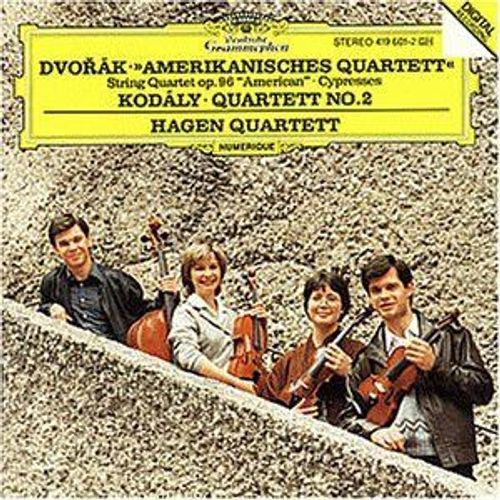 Dvorak "Amerikanisches Quartett" String Quartet Op.96 "American" . Cypresses - Kodaly Quartett N°2 - Hagen Quartett