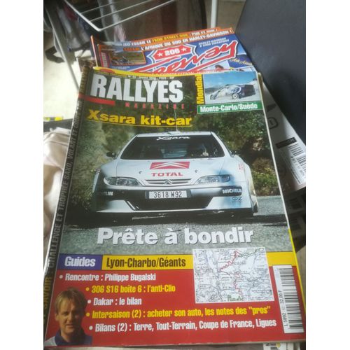 Rallyes Magazine 62 De 1998 Monte Carlo,Dakar,Bugalski,Xara Kit Car,Sodemo