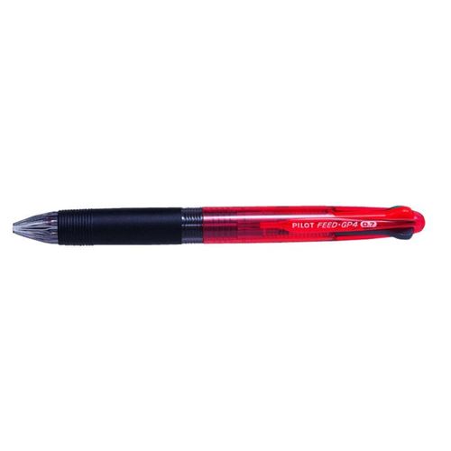Stylo Bille Rétractable Multifonctions Feed Gp4 1,0mm Begreen Rouge Pilot