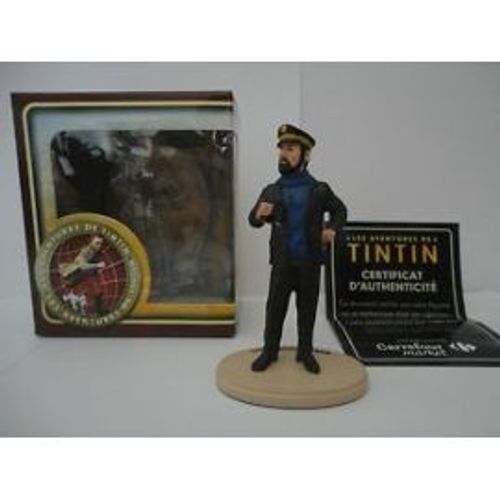 Carrefour Market Tintin -  Lot De 4 Figurines (Tintin; Haddock, Les Dupont, La Castafiore)