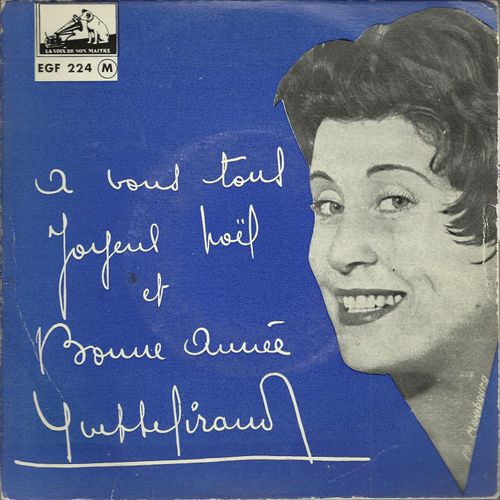 Joyeux Noel (Maurice Pon - Henri Salvador) - Douce Nuit (Jean Broussolle - Franz Gruber)  /  Bonne Année (M. Pon - H. Salvador)  - Promenade En Traineau (J. Plante - Leroy Anderson) Avec Les Angels