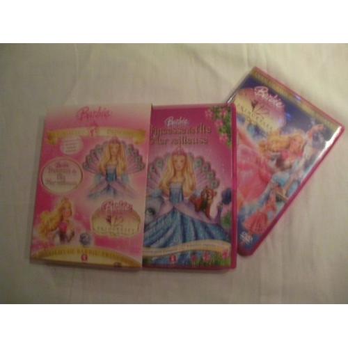 Coffret 2 Dvd Barbie Princesse : Princesse De L'île Merveilleuse - Le Bal Des 12 Princesses