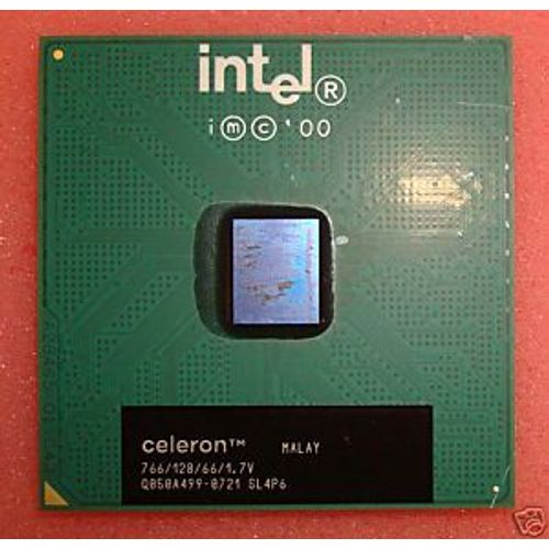Processeur - Intel Celeron 766 MHz - Socket 370 - SL4P6 - OEM