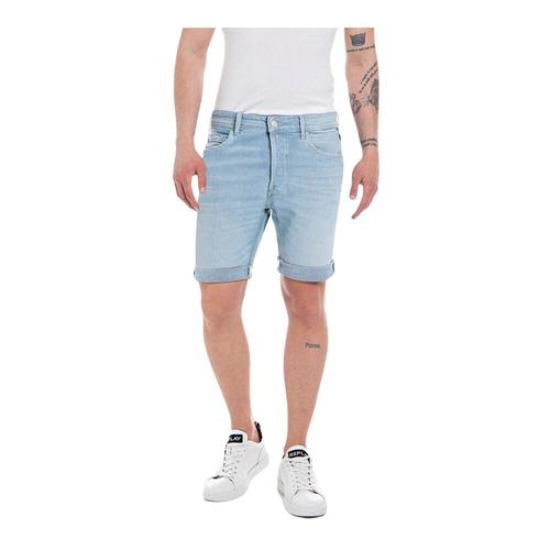 Replay - Shorts > Denim Shorts - Blue