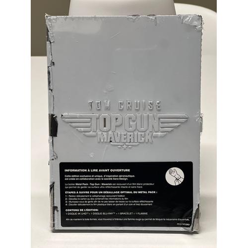 Top Gun : Maverick - Metal Pack X Aero-Design - 4k Ultra Hd + Blu-Ray - Édition Limitée Exclusivité Amazon