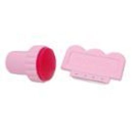 Kit  Tampon + Raclette Pour Plaque Nail Art 