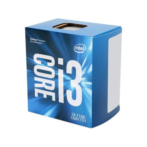 Intel Core i3 7e generation 7100 Kaby Lake Dual-Core 3,9 GHz LGA 1151 51 W Processeur d'ordinateur de bureau HD Graphics 630