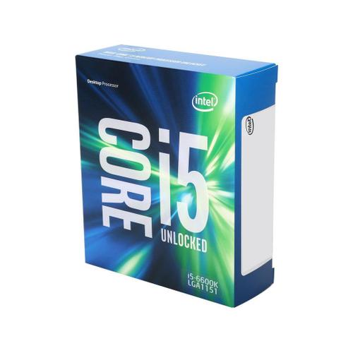 Processeur d'ordinateur de bureau Intel Core i5 6e generation i5-6600K Skylake Quad-Core 3,5 GHz LGA 1151 91 W HD Graphics 530