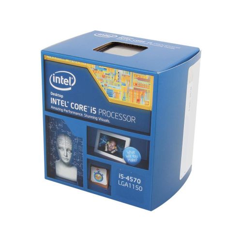Intel Core i5-4570 - Core i5 4e generation Haswell Quad-Core 3,2 GHz LGA 1150 84 W Intel HD Graphics Desktop Processeur