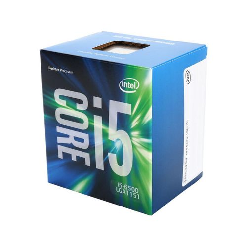 Intel Core i5-6500 - Core i5 6e generation Skylake Quad-Core 3,2 GHz LGA 1151 65 W Intel HD Graphics 530 Processeur d'ordinateur de bureau