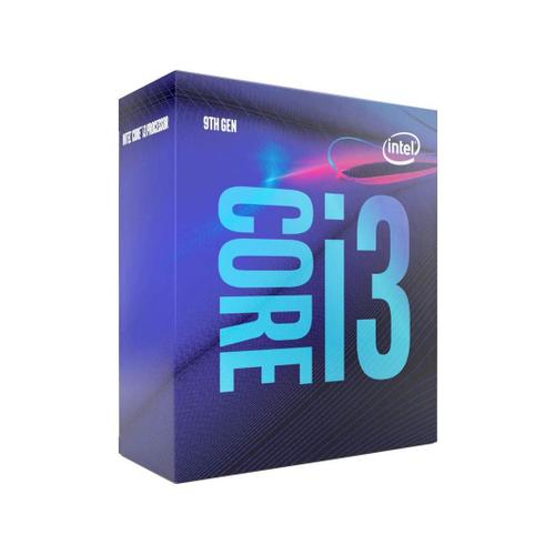 Intel Core i3 9e generation - Core i3-9100 Coffee Lake Quad-Core 3,6 GHz LGA 1151 (serie 300) 65 W Processeur d'ordinateur de bureau Intel UHD Graphics 630