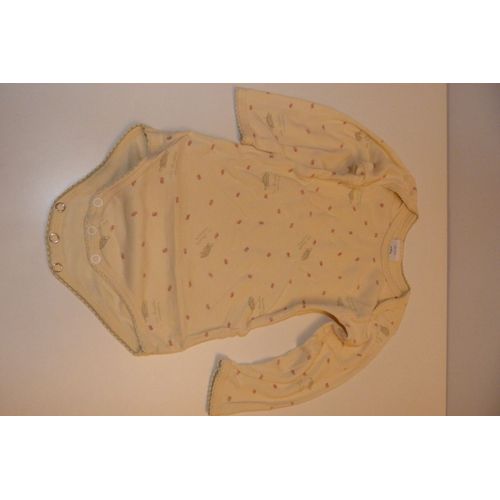 Body Petit Bateau Manches Longues 12 Mois