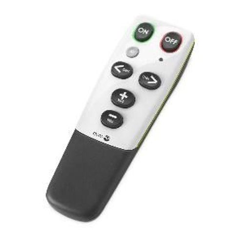 DORO - HANDLEEASY 321RC - TÉLÉCOMMANDE UNIVERSELLE POUR TV OU CHAÎNE HI-FI - UTILISATION FACILE - BLANC/NOIR