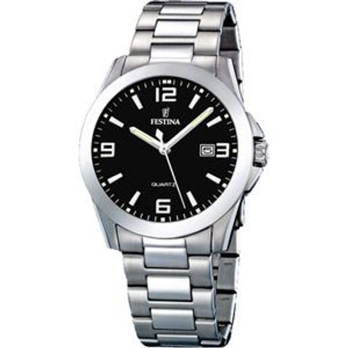 F16376-4 - Montre Homme - Quartz - Noir