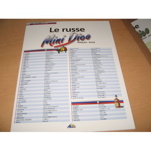 Le Russe Mini Dico - Français-Russe