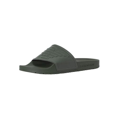 Emporio Armani Logo Sliders Vert