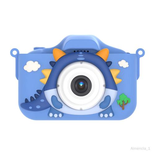 Enfants caméra jouet enfants caméra enfants caméra vidéo numérique jouet 1080P tout-petits caméra avec vidéo pour les enfants Bleu