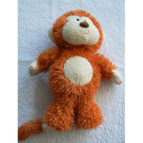 Doudou Peluche Singe Luminou Jemini 23 Cms