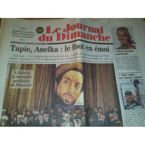 Journal Du Dimanche (Le) N° 2869 Du 23/12/2001